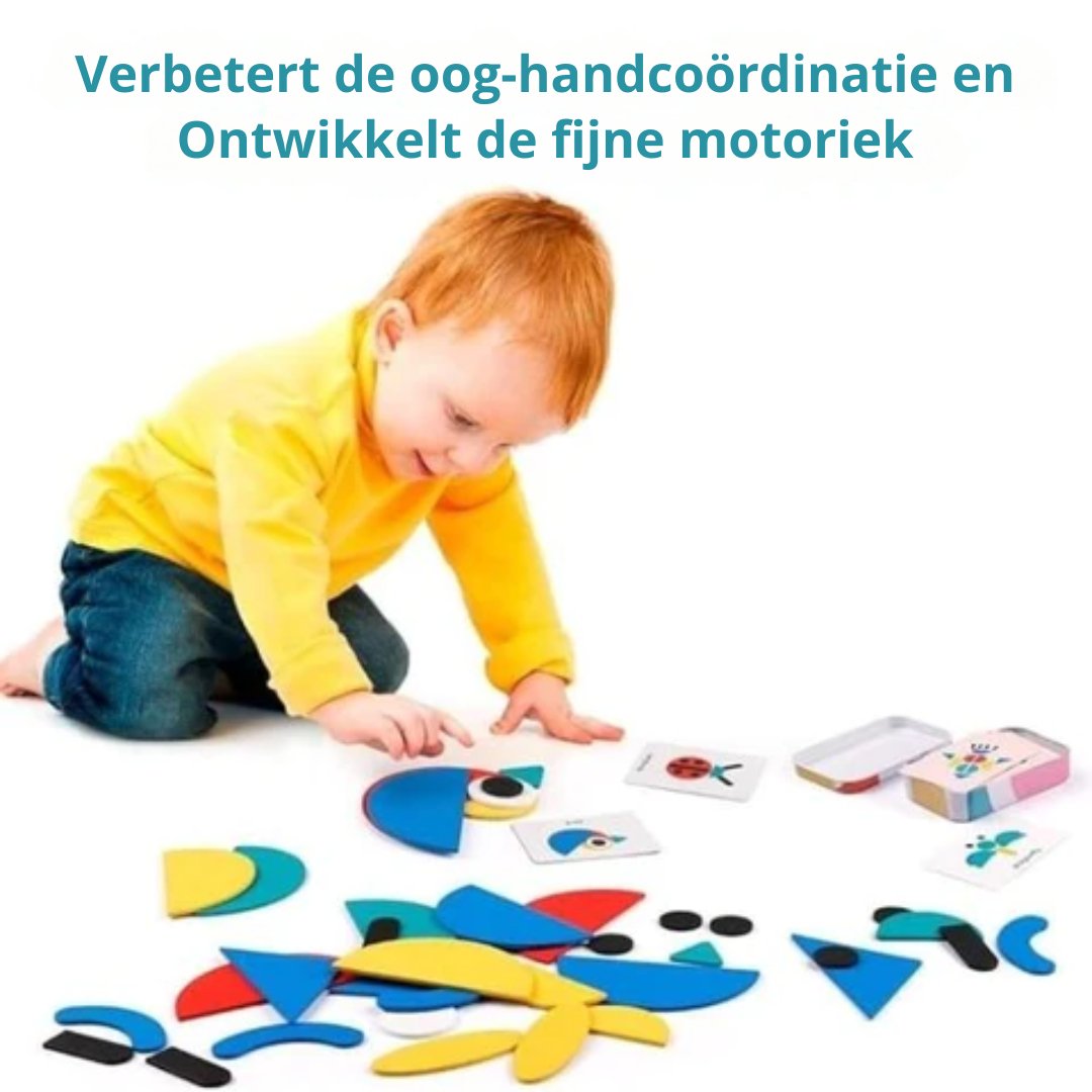 Montessori Educatieve Puzzelbox - FunPuzz