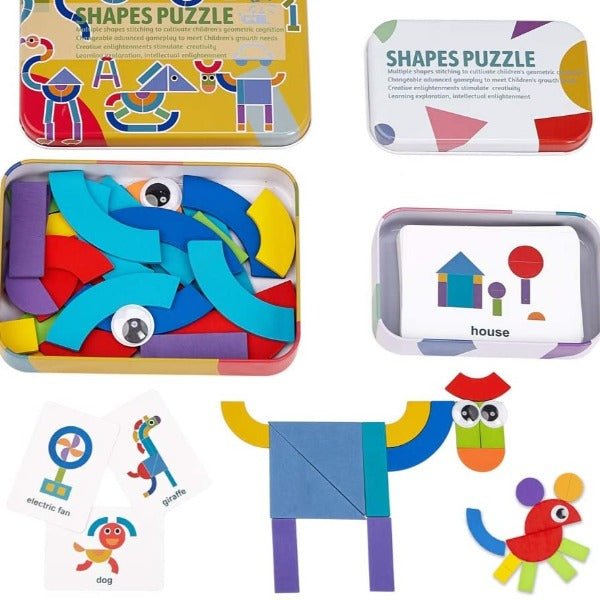 Montessori Educatieve Puzzelbox - FunPuzz
