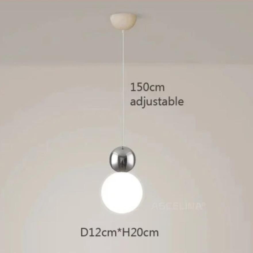 Rustgevende sfeerbal hanglamp - PendGlo
