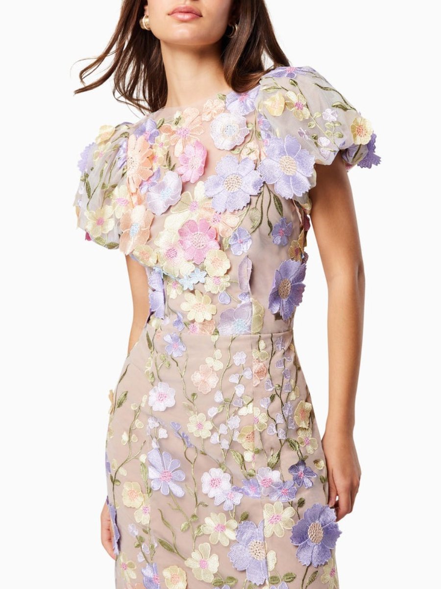 Mouwloze Bloemeninspiratie Lange Jurk voor Dames | Elegante A-Lijn Zomercollectie - Axie