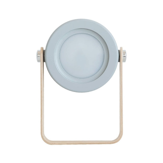 Opvouwbare LED-Nachtlamp met houten handvat - Godie