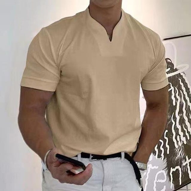 Casual linnen T-shirt voor heren - Hudson