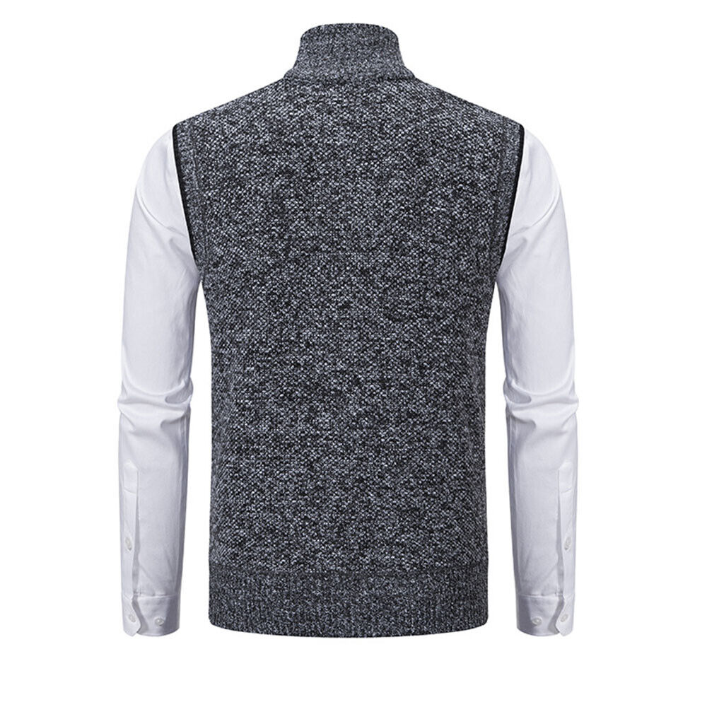 Gebreid Vest met Rits | Strakke Stijl Ontmoet Comfort - Kason
