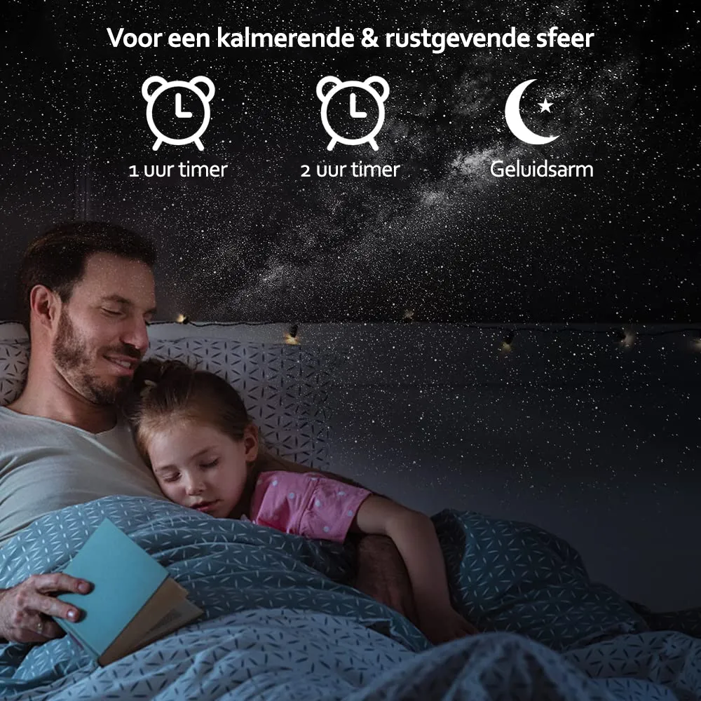 Galaxy Light - 13 In 1 Planetarium Sfeervol Nacht Projector Licht