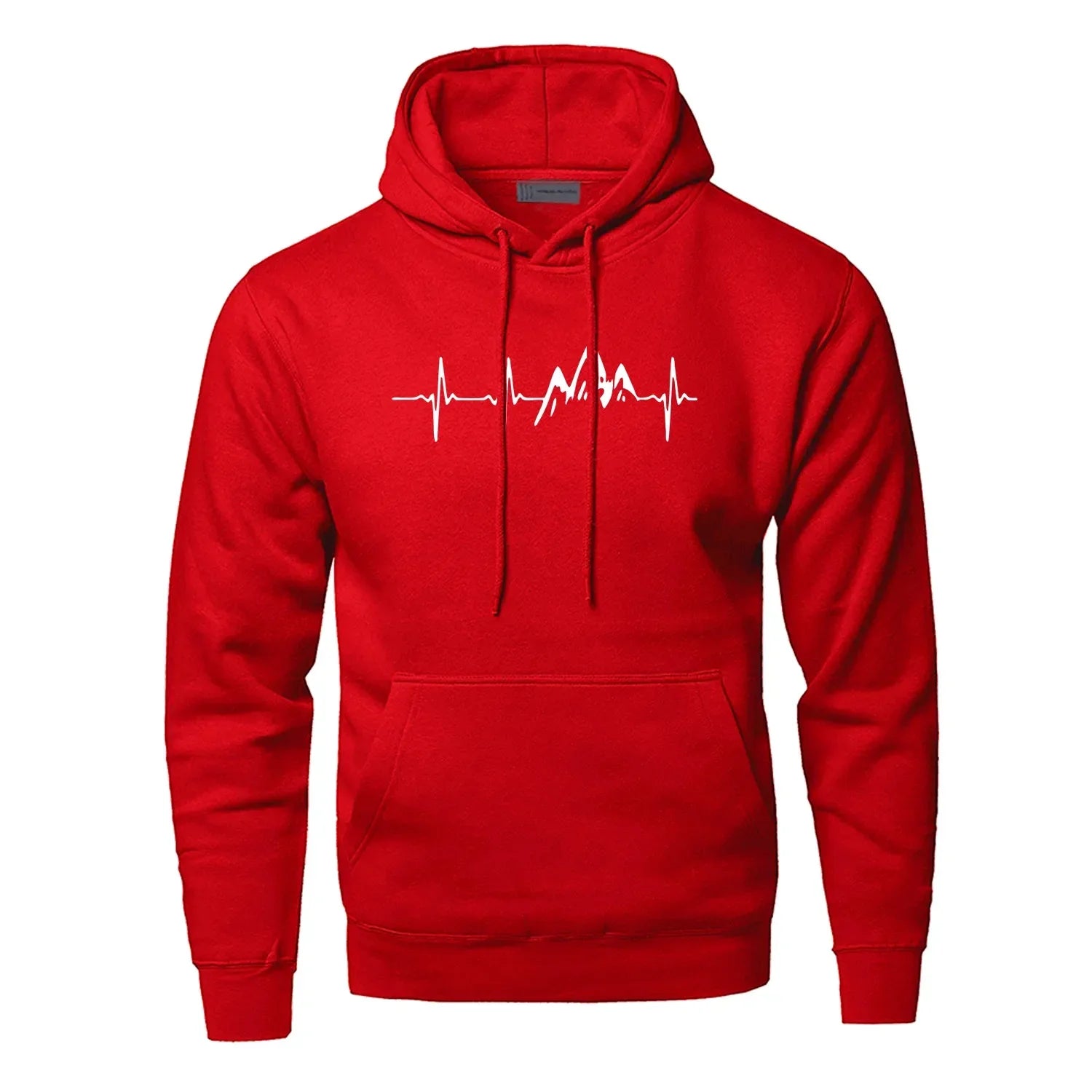 Herenhoodie met Soundray-print in sportieve stijl | Comfortabel en stijlvol - Cristanto
