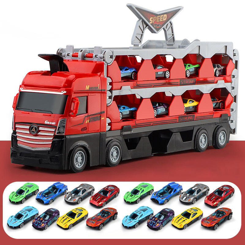 Opvouwbare Racewagen Met Raceauto's | Creatief speelgoed - RaceCar